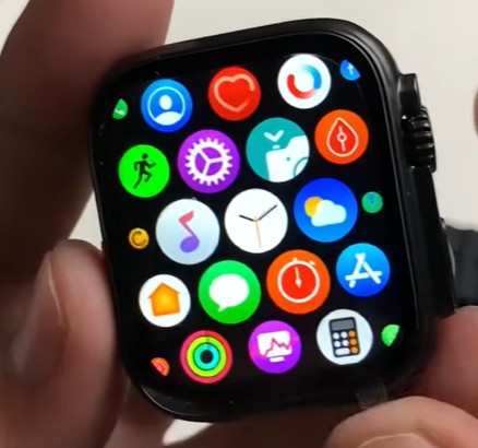 Smartwatch T800 Ultra - Carga Inalámbrica - Color Negro
